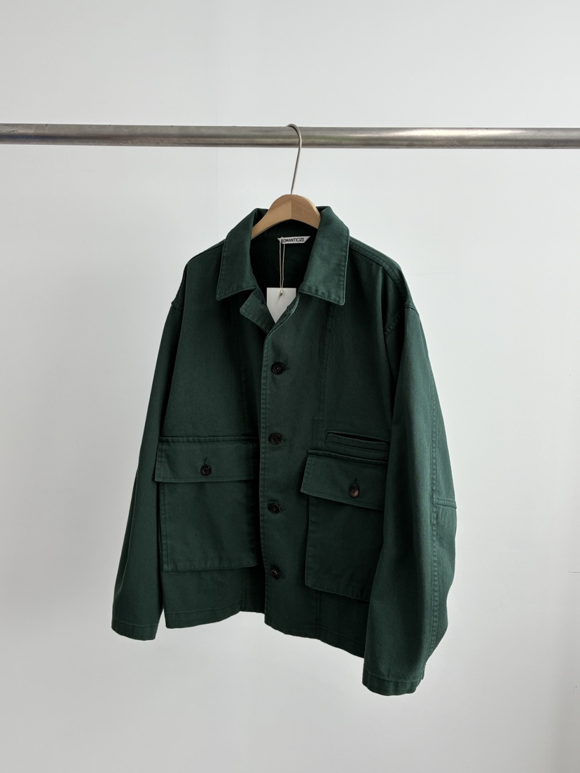 ROMANTICIZE韓國直郵女裝新品熱賣26春夏休閑夾克工裝寬松ROMANTICIZE夾克圖色1