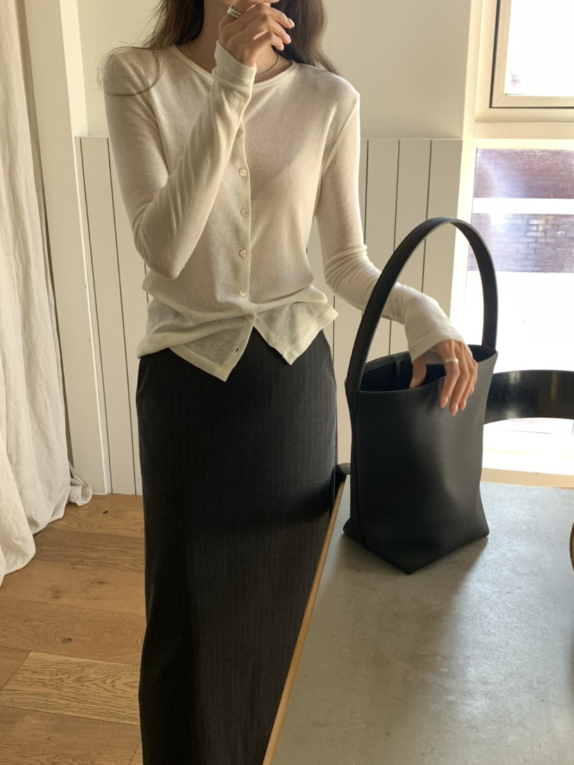 NOTICE韓國直郵女士新品時尚熱賣26春夏真品長袖T恤羊毛衫NOTICE長袖T恤