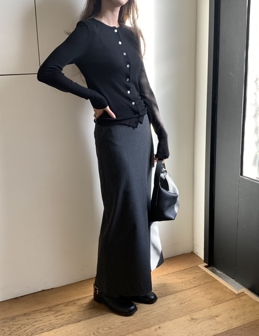 NOTICE韓國直郵女士新品時尚熱賣26春夏真品長袖T恤羊毛衫NOTICE長袖T恤