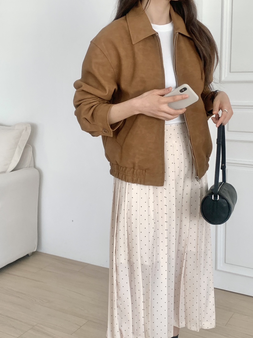 WOOD東大門直郵女裝新款推薦26春夏熱賣時尚人氣真品夾克絨WOOD夾克