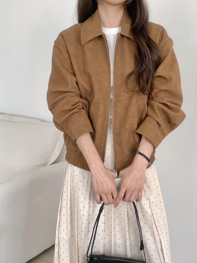 WOOD東大門直郵女裝新款推薦26春夏熱賣時尚人氣真品夾克絨WOOD夾克