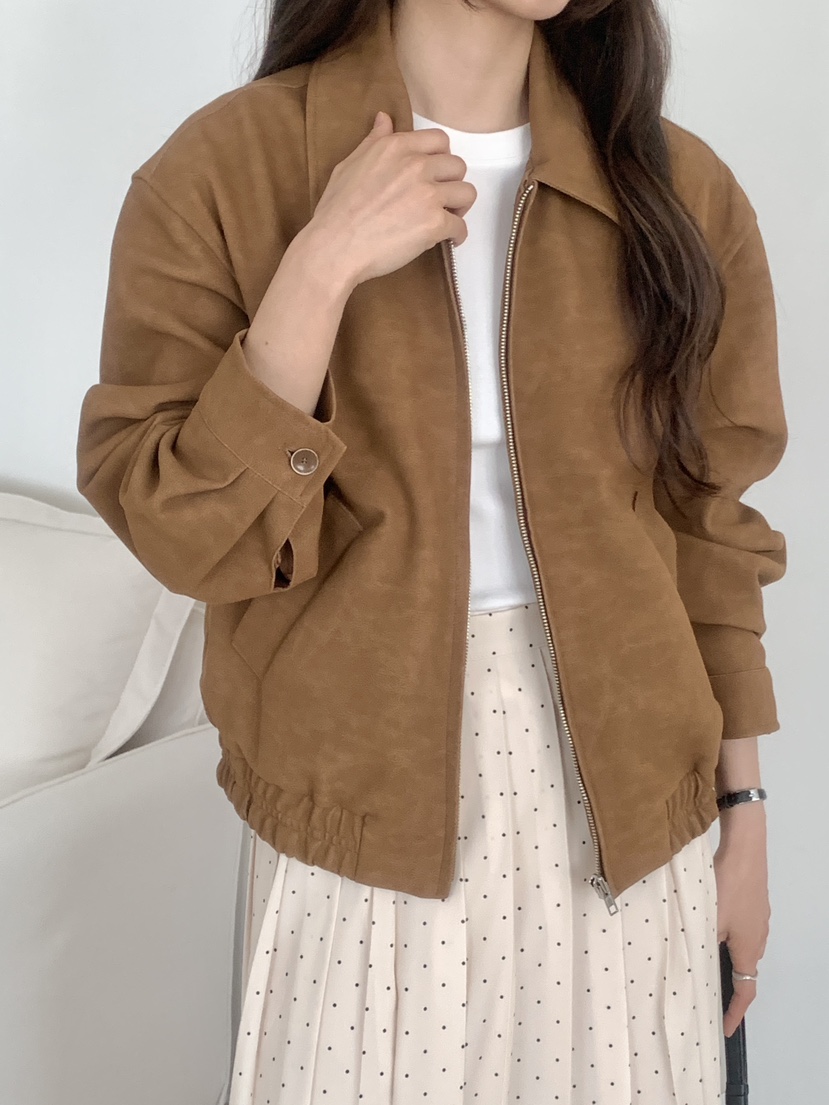 WOOD東大門直郵女裝新款推薦26春夏熱賣時尚人氣真品夾克絨WOOD夾克