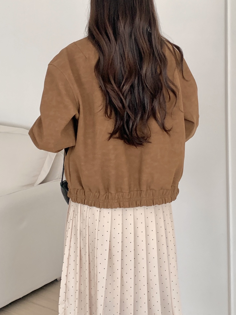 WOOD東大門直郵女裝新款推薦26春夏熱賣時尚人氣真品夾克絨WOOD夾克