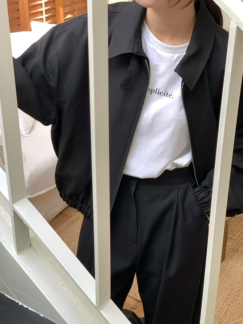 BINUS東大門實拍女裝新品人氣真品26春夏時尚熱賣夾克短款BINUS夾克