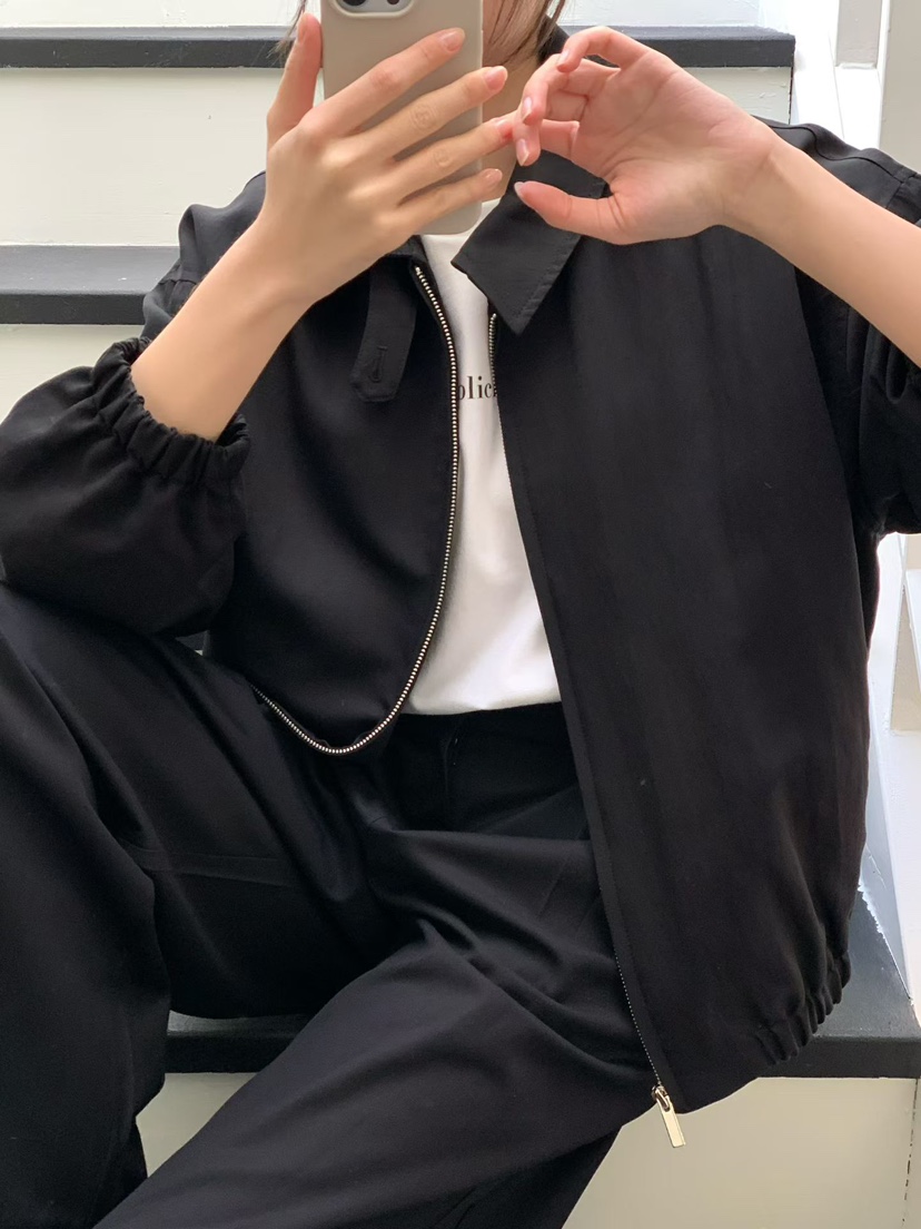 BINUS東大門實拍女裝新品人氣真品26春夏時尚熱賣夾克短款BINUS夾克