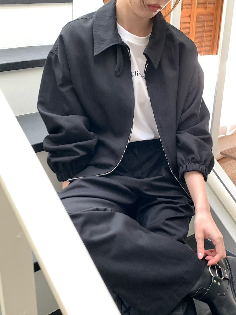 BINUS東大門實拍女裝新品人氣真品26春夏時尚熱賣夾克短款BINUS夾克圖色2