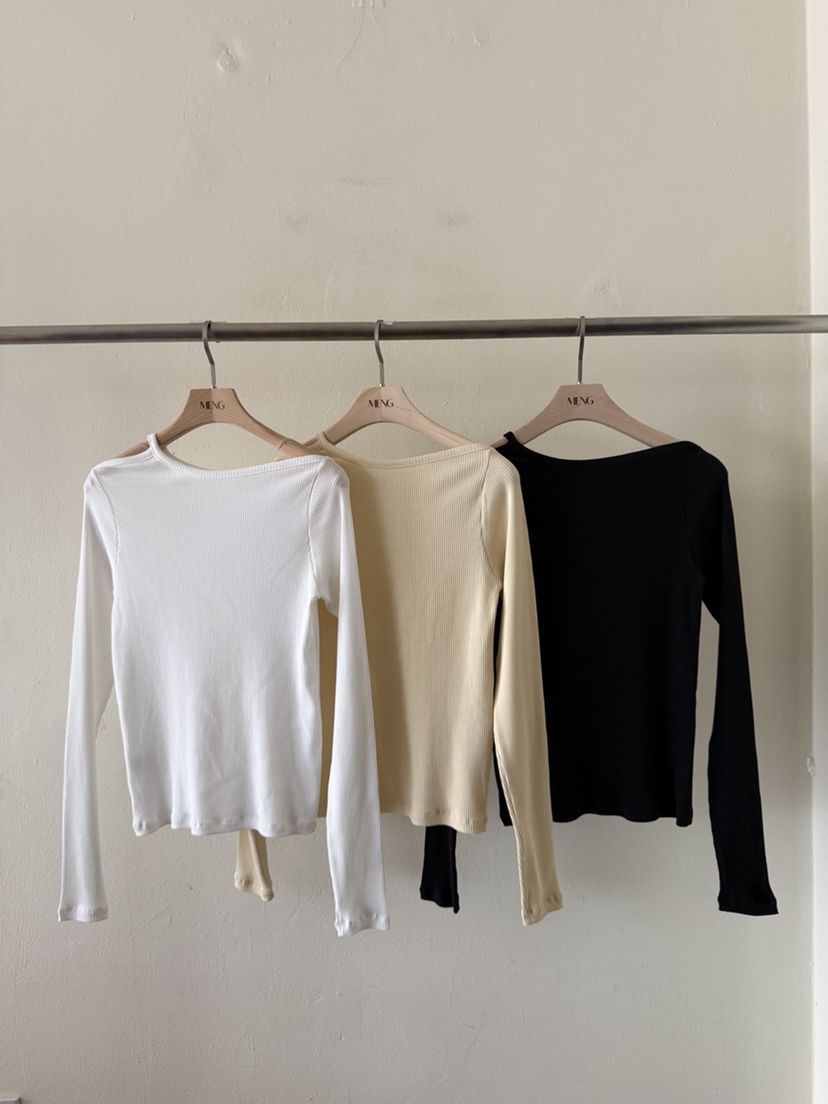 MENG東大門代購女士新品人氣推薦熱賣真品休閑時尚長袖T恤MENG長袖T恤