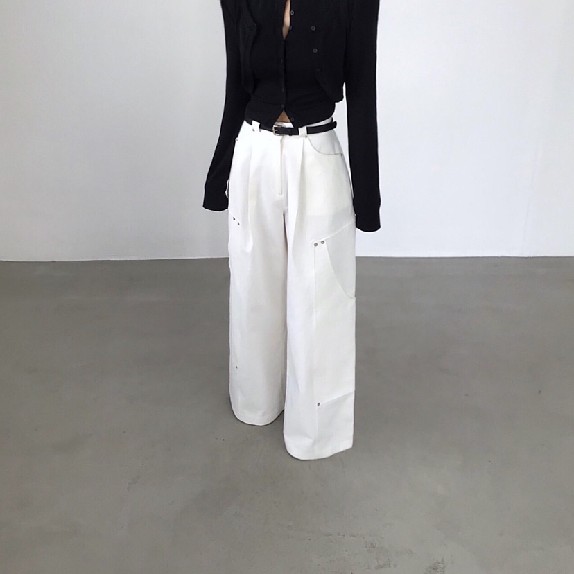 2TWO MOON韓國直郵女士新品真品26春夏人氣職業休閑休閑褲2TWO MOON休閑褲