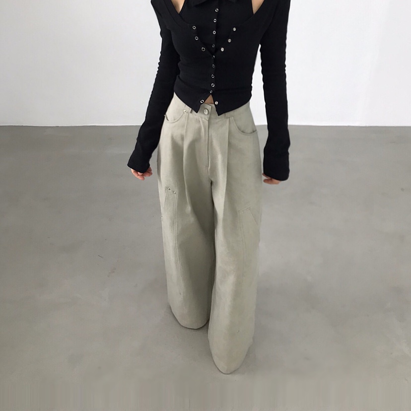 2TWO MOON韓國直郵女士新品真品26春夏人氣職業休閑休閑褲2TWO MOON休閑褲