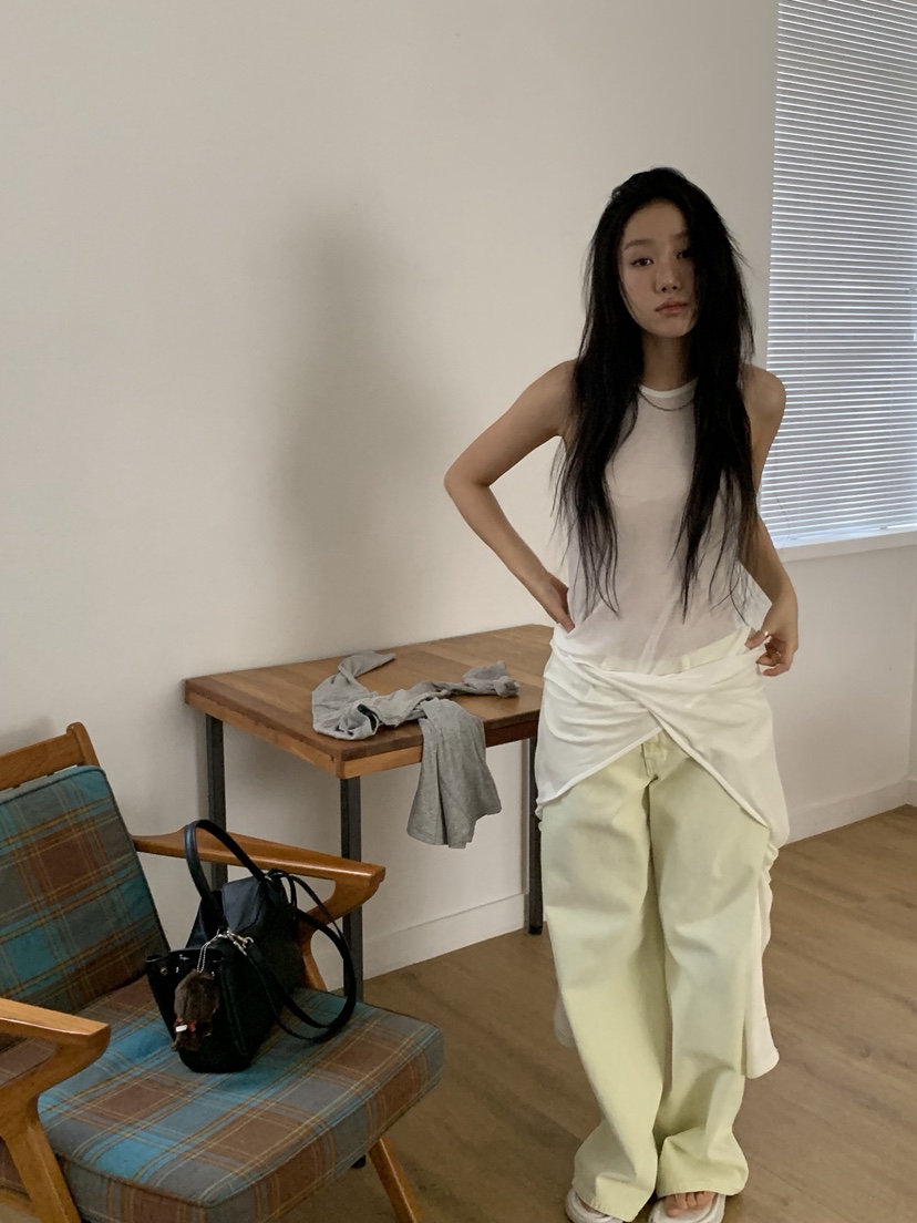 SUNDER MARKET韓國直郵女士新款熱賣真品人氣推薦長袖T恤SUNDER MARKET長袖T恤