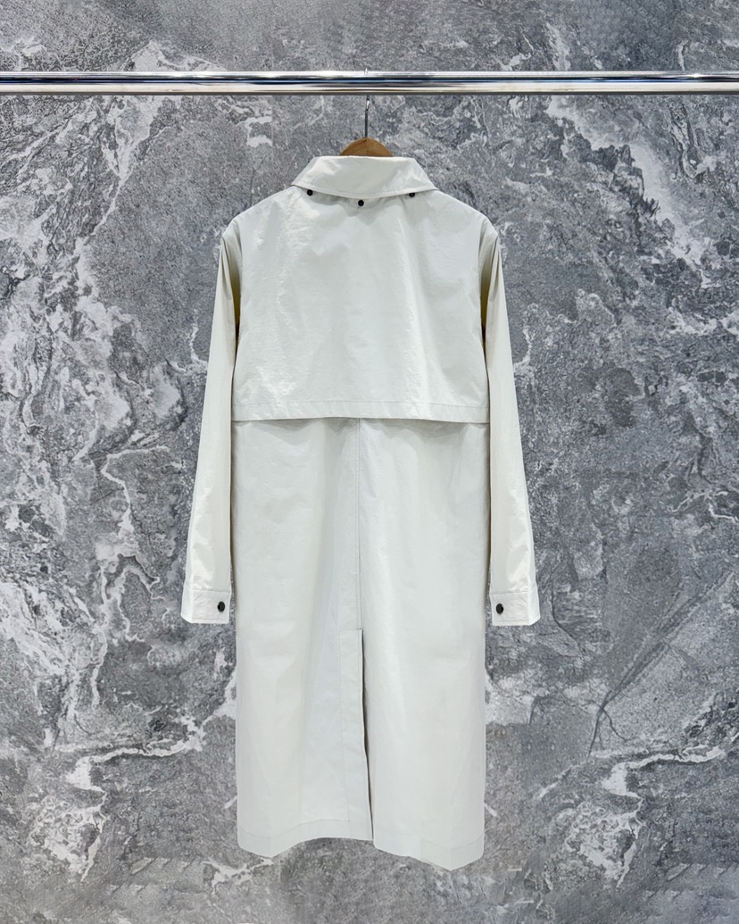 ROOKIE BUD韓國代購女士新品職業時尚26春夏長款風衣可拆卸ROOKIE BUD-L長款風衣