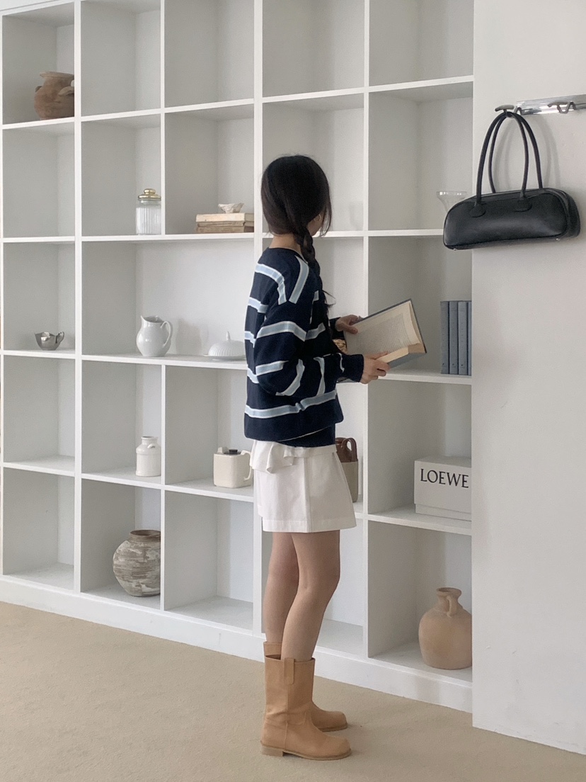 WOOD韓國代購女裝新款休閑真品時尚26春夏推薦熱賣針織衫WOOD針織衫