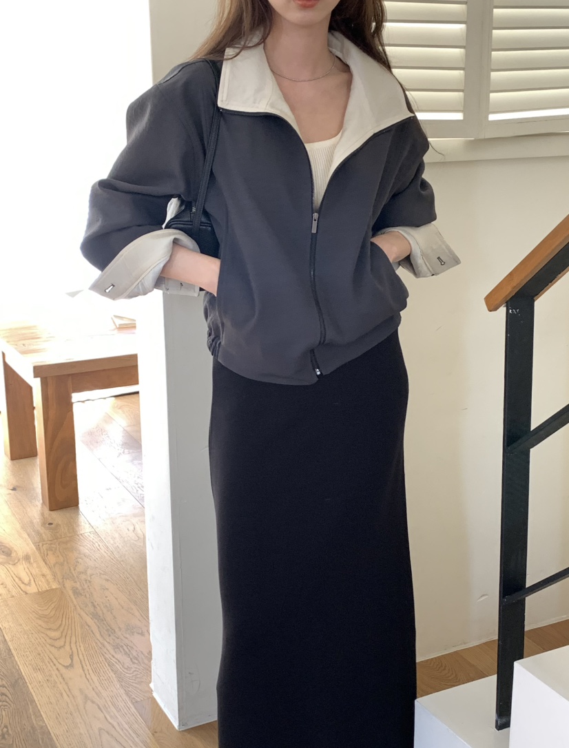 NOTICE韓國直郵女裝新品休閑真品26春夏人氣熱賣夾克高領NOTICE夾克