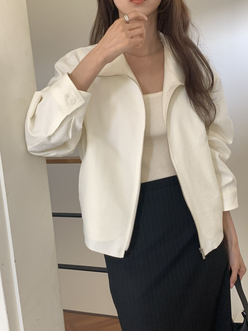 NOTICE韓國直郵女裝新品休閑真品26春夏人氣熱賣夾克高領NOTICE夾克