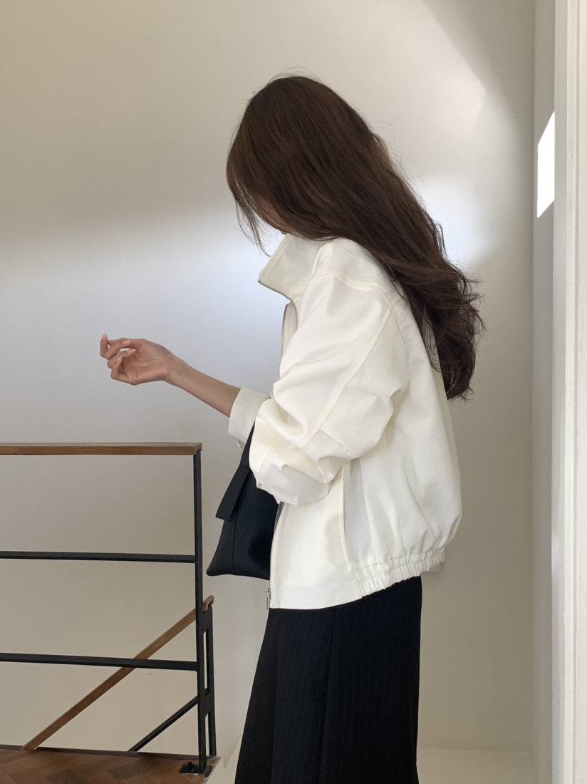 NOTICE韓國直郵女裝新品休閑真品26春夏人氣熱賣夾克高領NOTICE夾克