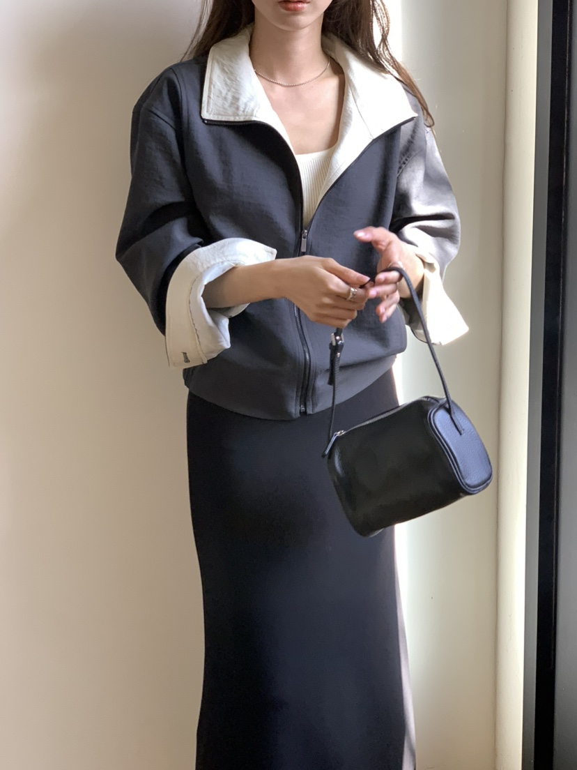 NOTICE韓國直郵女裝新品休閑真品26春夏人氣熱賣夾克高領NOTICE夾克