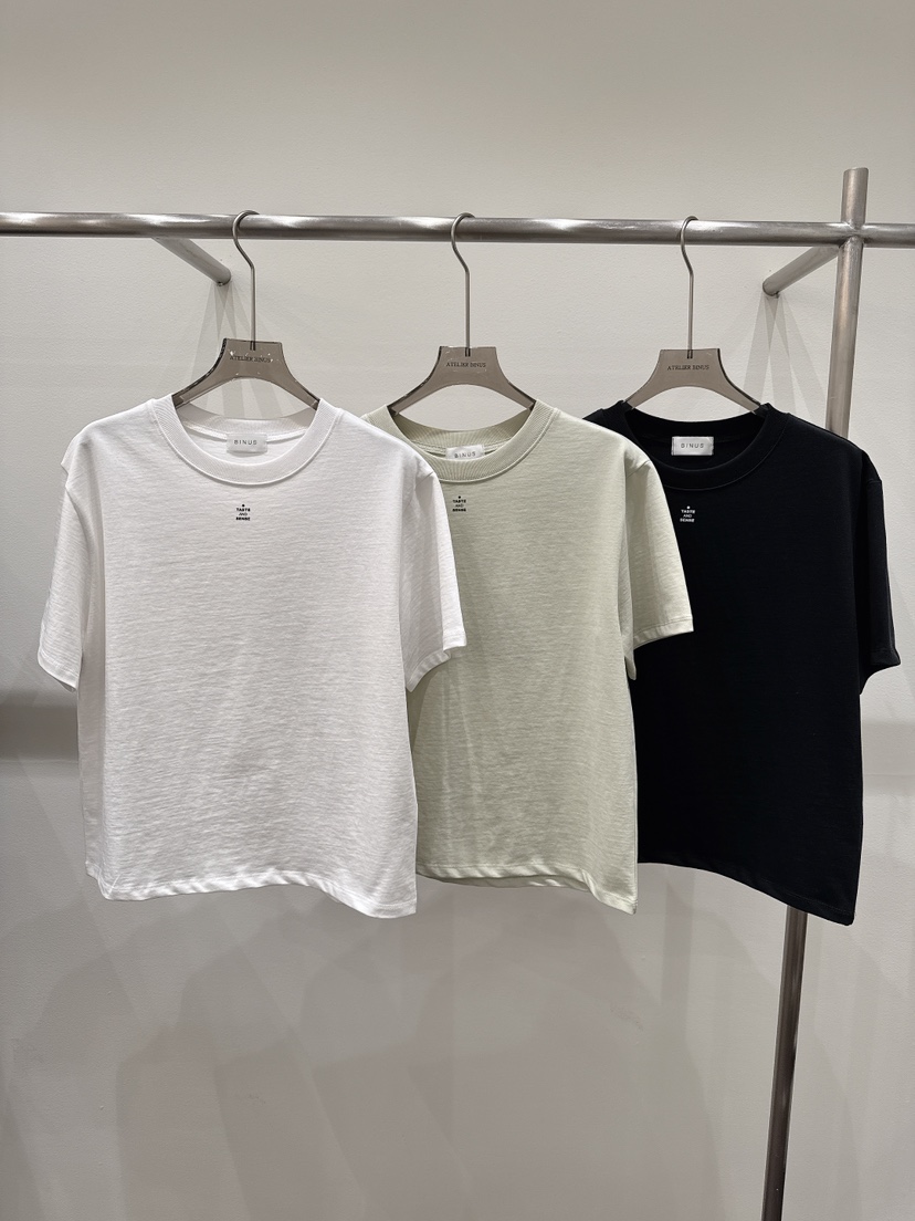 BINUS韓國直郵女裝新品26春夏真品人氣休閑熱賣推薦時尚T恤BINUST恤