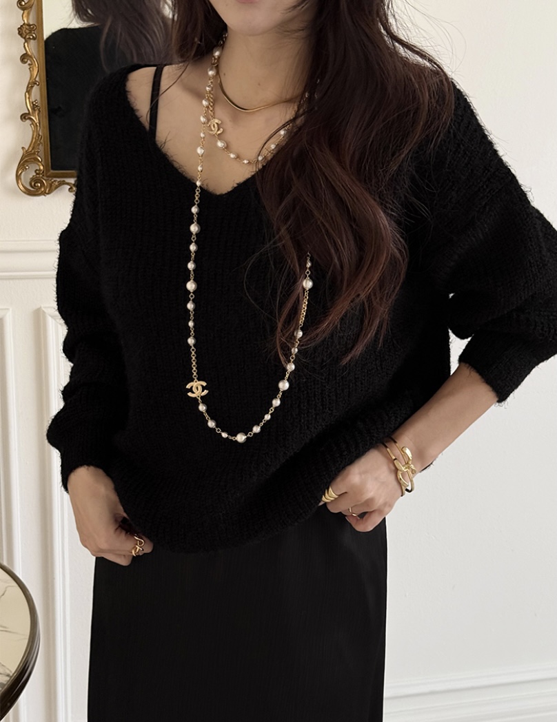 EVERCOMMERCE METICULOUSLY DESIGNED韓國直郵女裝新品職業針織衫EVERCOMMERCE METICULOUSLY DESIGNED針織衫