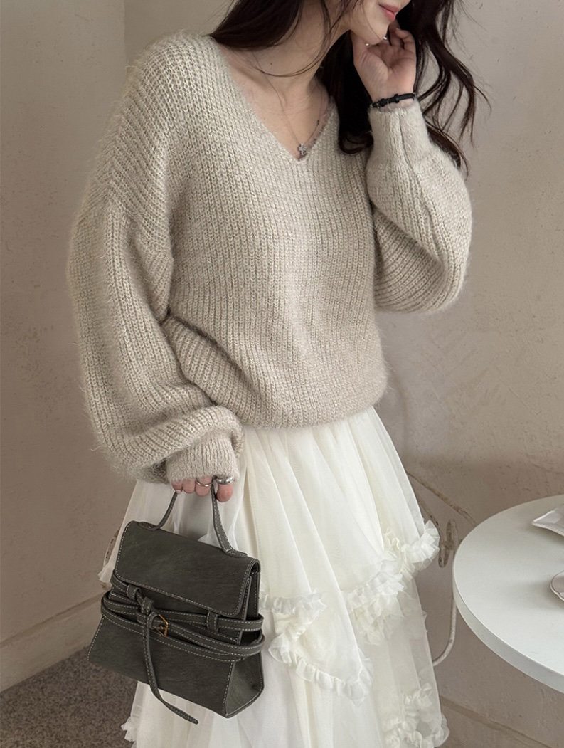 EVERCOMMERCE METICULOUSLY DESIGNED韓國直郵女裝新品職業針織衫EVERCOMMERCE METICULOUSLY DESIGNED針織衫