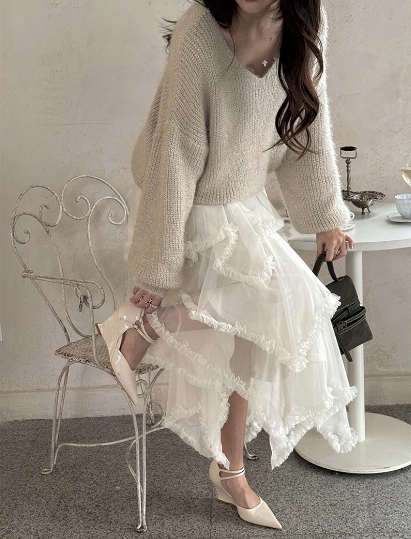 EVERCOMMERCE METICULOUSLY DESIGNED韓國直郵女裝新品職業針織衫EVERCOMMERCE METICULOUSLY DESIGNED針織衫