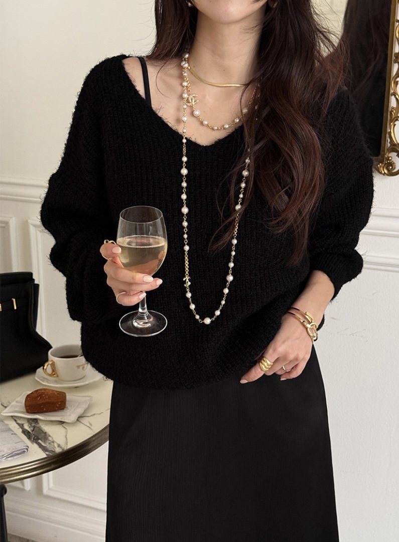 EVERCOMMERCE METICULOUSLY DESIGNED韓國直郵女裝新品職業針織衫EVERCOMMERCE METICULOUSLY DESIGNED針織衫圖色5