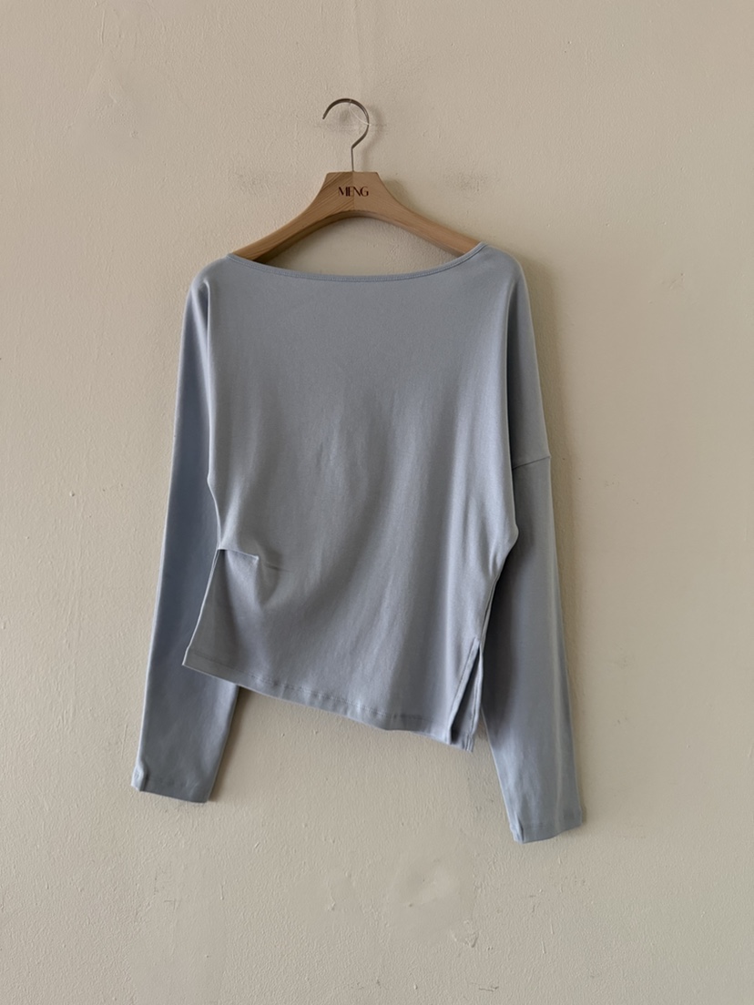 MENG東大門直郵女士新款推薦真品26春夏時尚熱賣休閑長袖T恤MENG長袖T恤圖色2