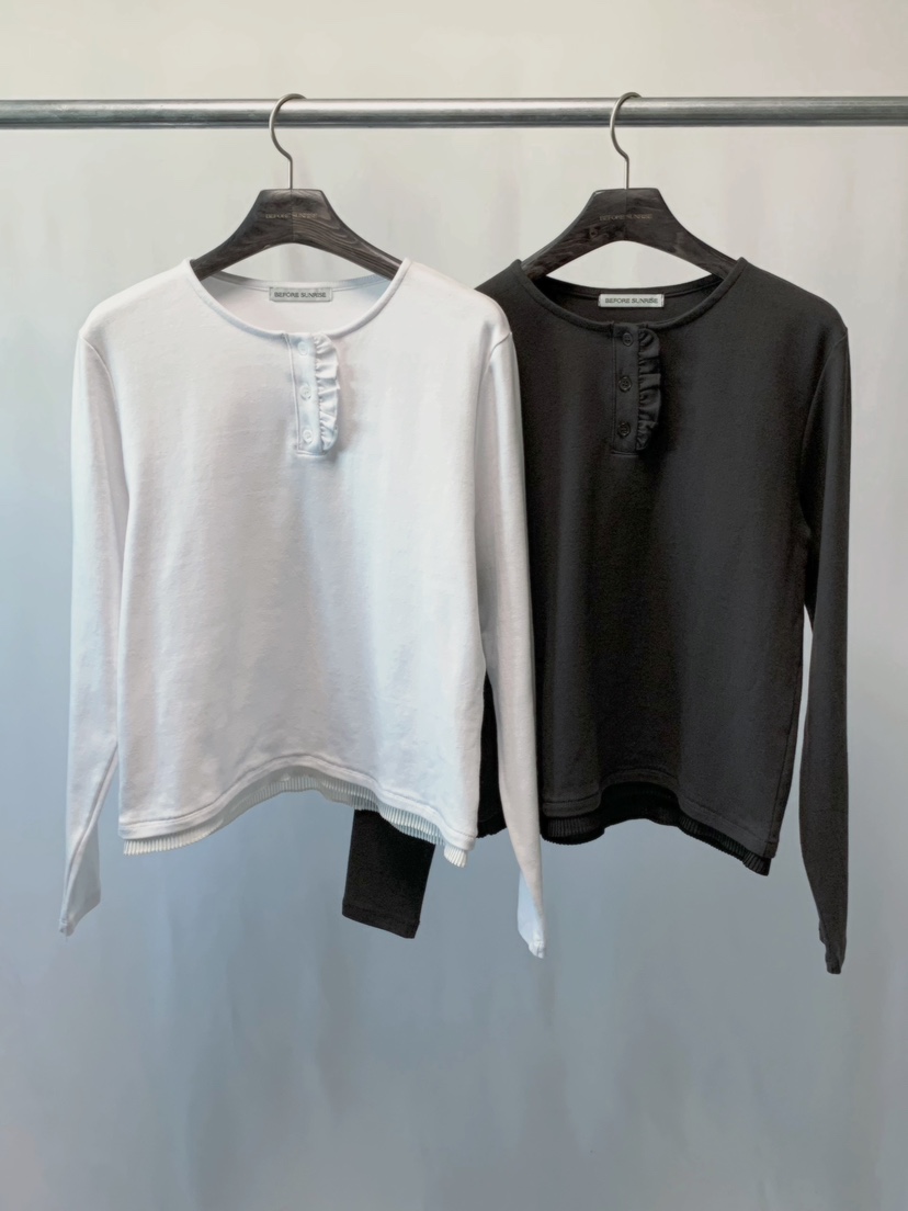 BEFORE SUNRISE東大門代購女裝新品人氣真品時尚長袖T恤BEFORE SUNRISE長袖T恤