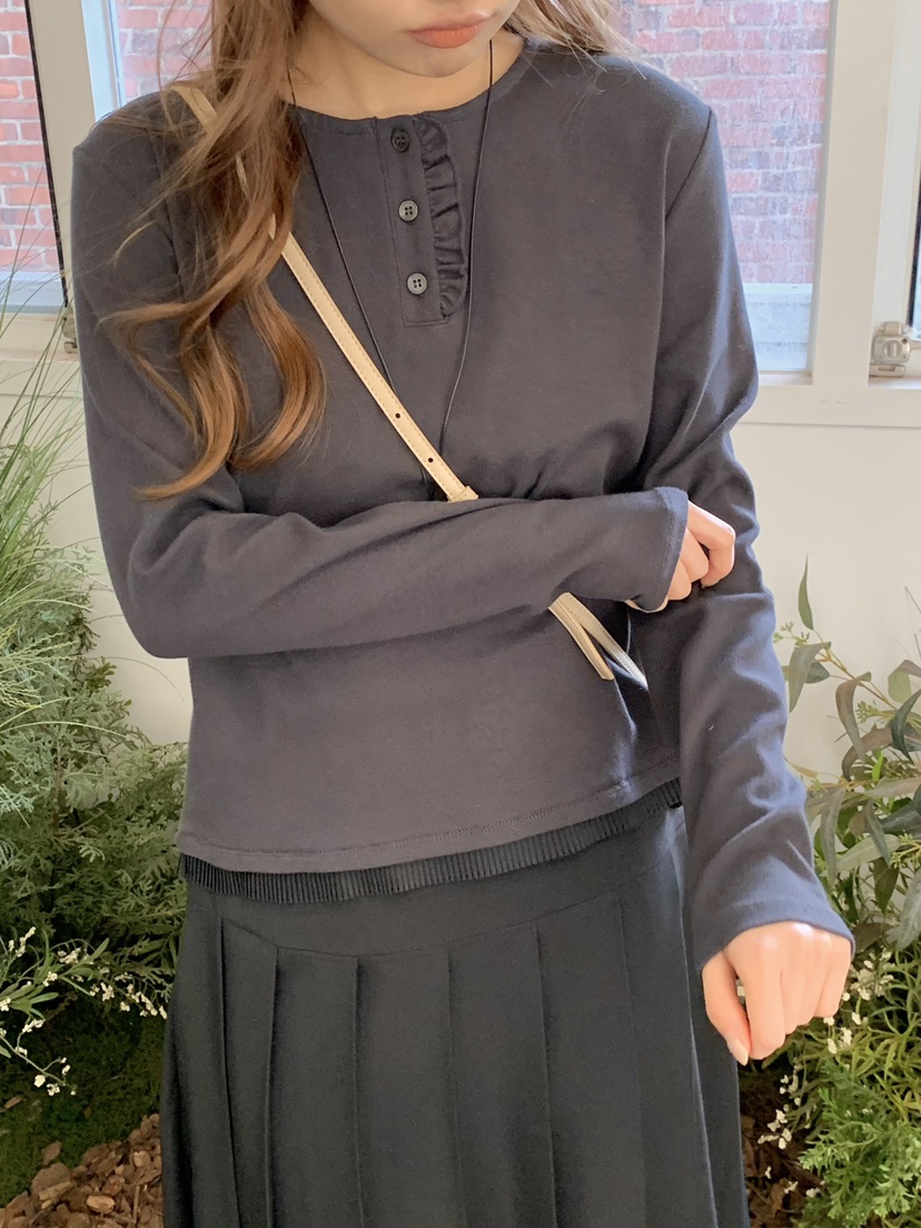 BEFORE SUNRISE東大門代購女裝新品人氣真品時尚長袖T恤BEFORE SUNRISE長袖T恤