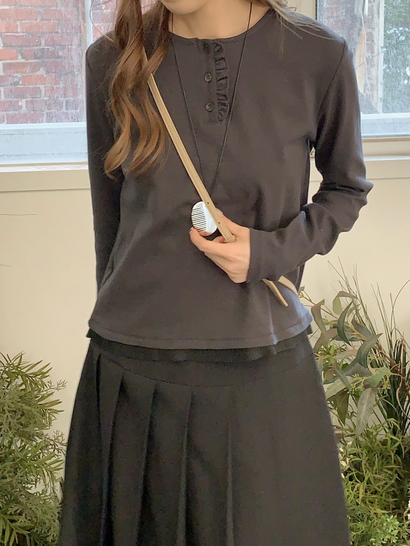 BEFORE SUNRISE東大門代購女裝新品人氣真品時尚長袖T恤BEFORE SUNRISE長袖T恤