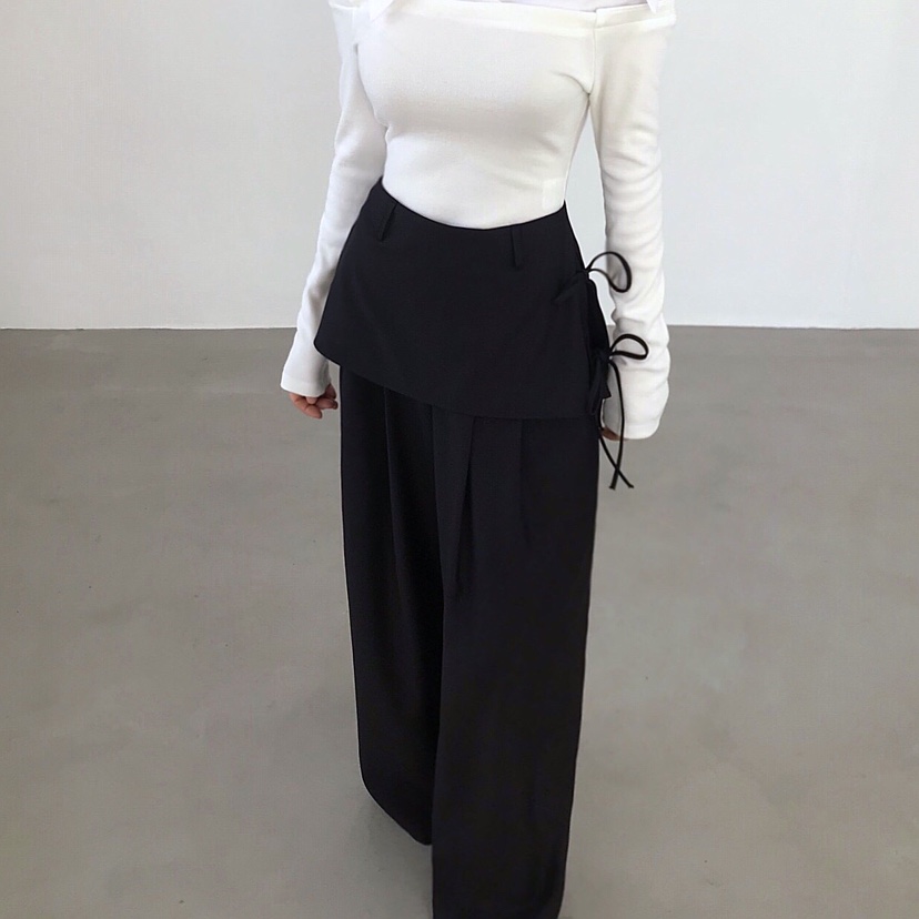 2TWO MOON東大門直郵女士新品職業休閑真品人氣推薦裙褲2TWO MOON裙褲圖色2