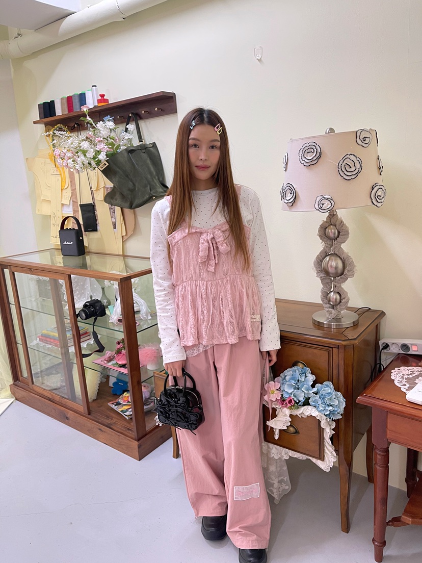 BOUTIQUE-L韓國代購女裝新款人氣職業吊帶背心不含內搭蕾絲BOUTIQUE-L吊帶/背心