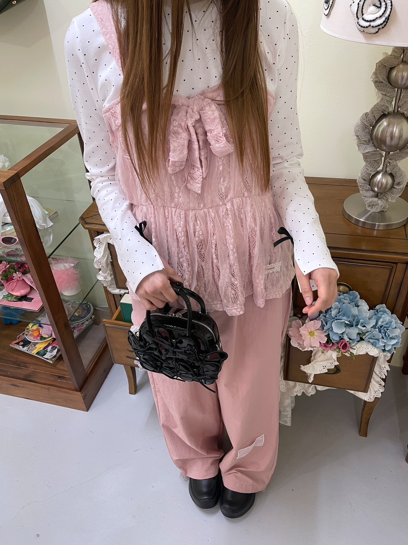 BOUTIQUE-L韓國代購女裝新款人氣職業吊帶背心不含內搭蕾絲BOUTIQUE-L吊帶/背心