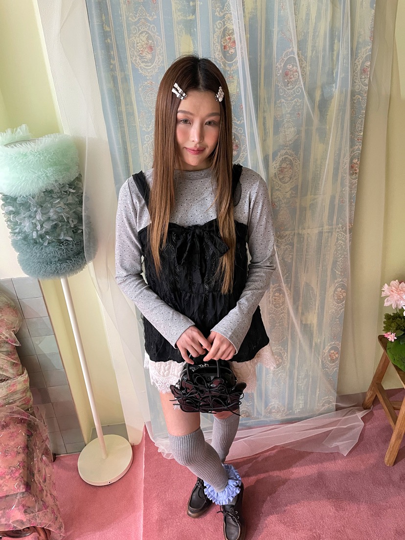 BOUTIQUE-L韓國代購女裝新款人氣職業吊帶背心不含內搭蕾絲BOUTIQUE-L吊帶/背心