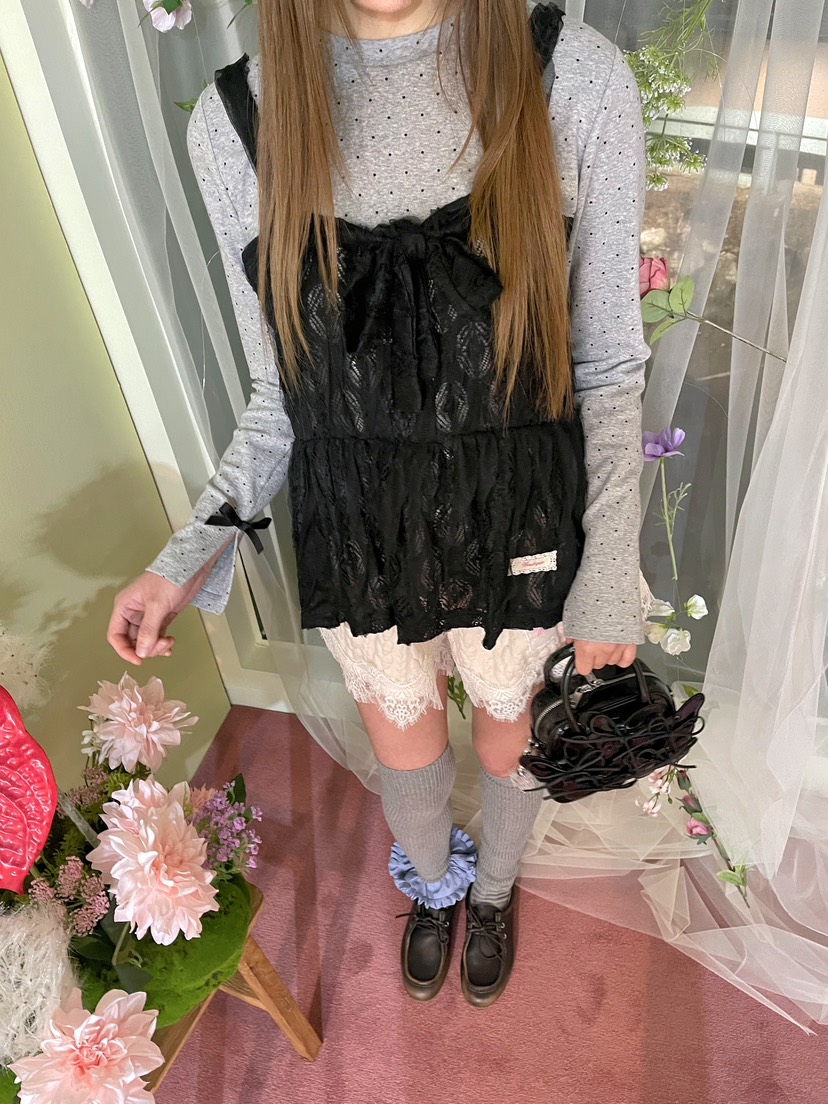 BOUTIQUE-L韓國代購女裝新款人氣職業吊帶背心不含內搭蕾絲BOUTIQUE-L吊帶/背心