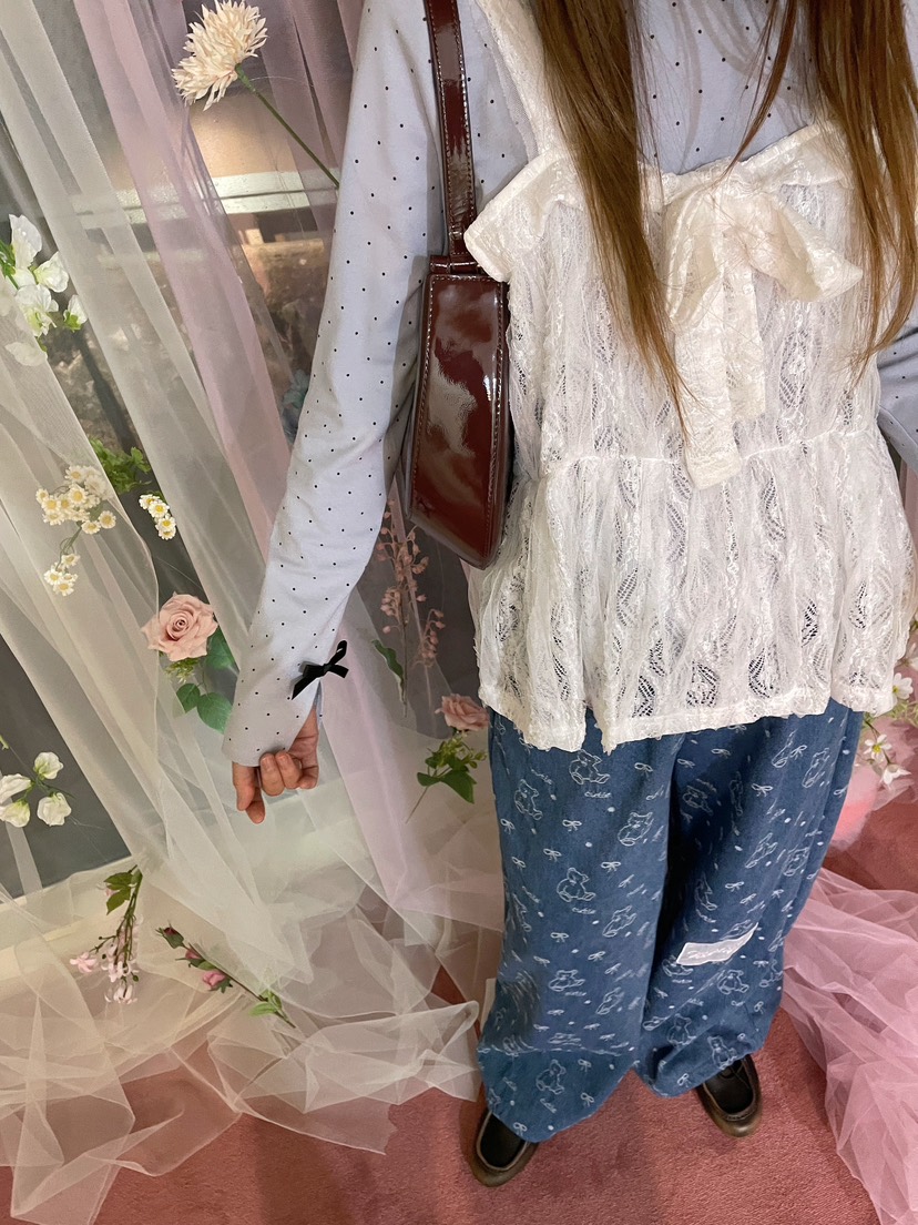 BOUTIQUE-L韓國代購女裝新款人氣職業吊帶背心不含內搭蕾絲BOUTIQUE-L吊帶/背心圖色3