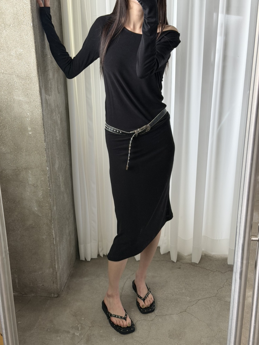 FOSET東大門代購女士新款推薦時尚休閑人氣真品熱賣連衣裙FOSET連衣裙