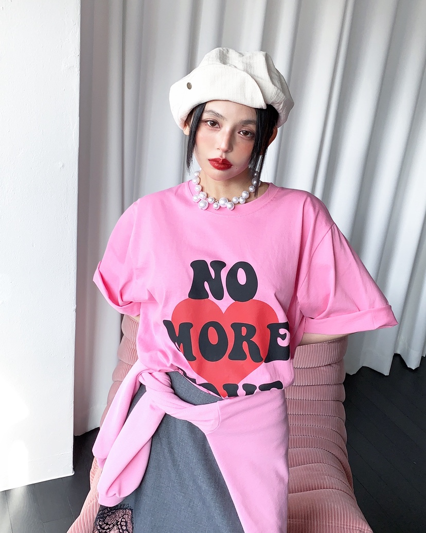 LIVE AID-P東大門直郵女裝新款26春夏人氣熱賣真品職業T恤LIVE AID-PT恤