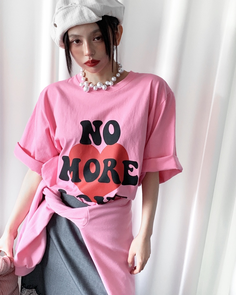 LIVE AID-P東大門直郵女裝新款26春夏人氣熱賣真品職業T恤LIVE AID-PT恤