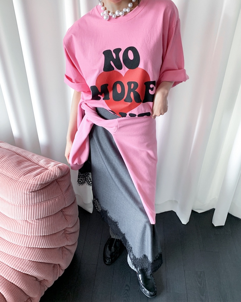 LIVE AID-P東大門直郵女裝新款26春夏人氣熱賣真品職業T恤LIVE AID-PT恤