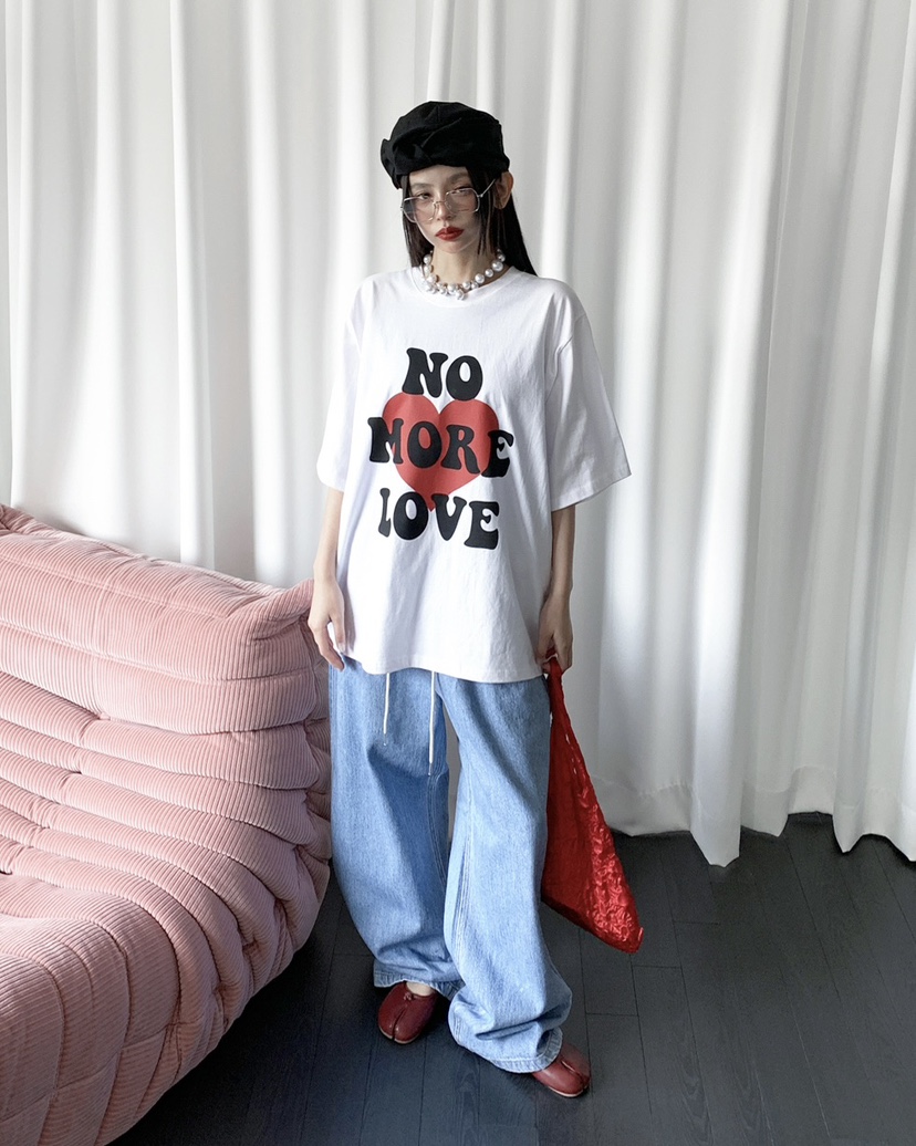 LIVE AID-P東大門直郵女裝新款26春夏人氣熱賣真品職業T恤LIVE AID-PT恤