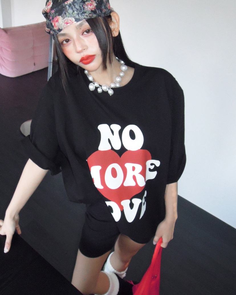 LIVE AID-P東大門直郵女裝新款26春夏人氣熱賣真品職業T恤LIVE AID-PT恤