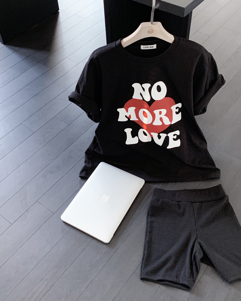 LIVE AID-P東大門直郵女裝新款26春夏人氣熱賣真品職業T恤LIVE AID-PT恤