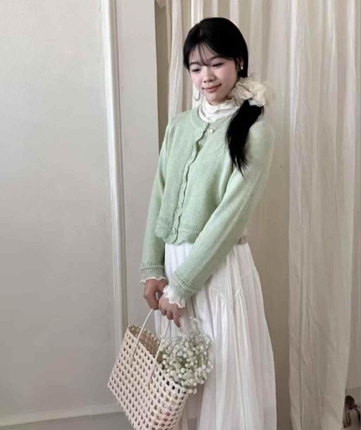 BOBBIE DOLL東大門代購女士新品熱賣26春夏針織衫不含內搭BOBBIE DOLL針織衫