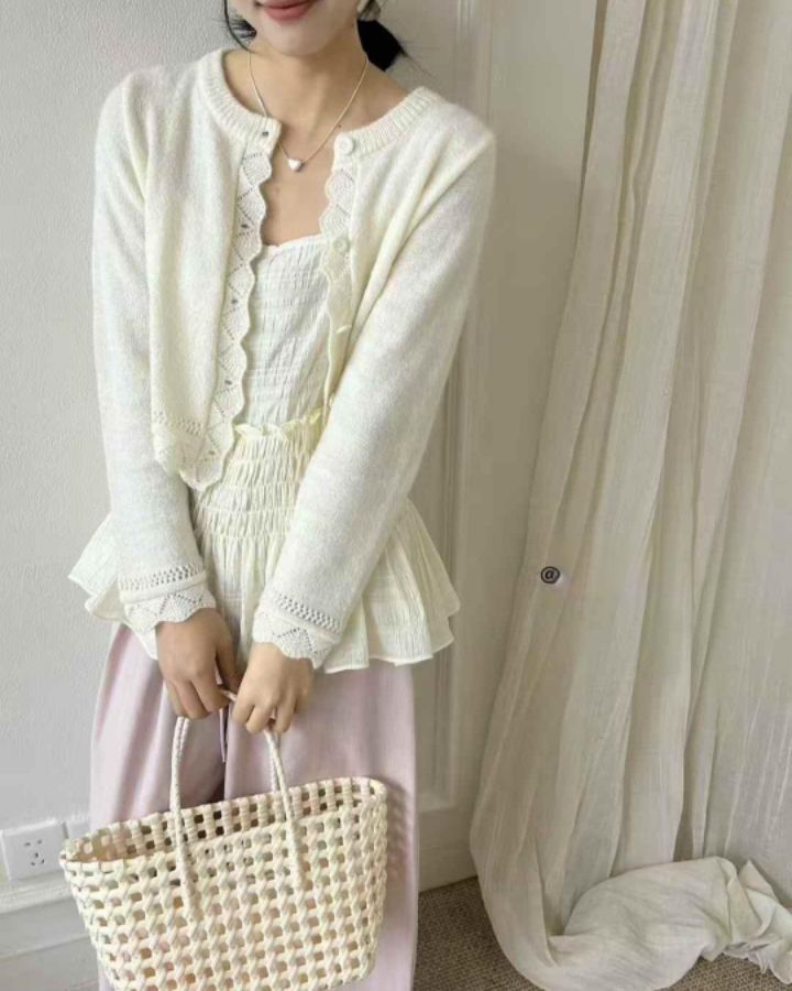 BOBBIE DOLL東大門代購女士新品熱賣26春夏針織衫不含內搭BOBBIE DOLL針織衫圖色3