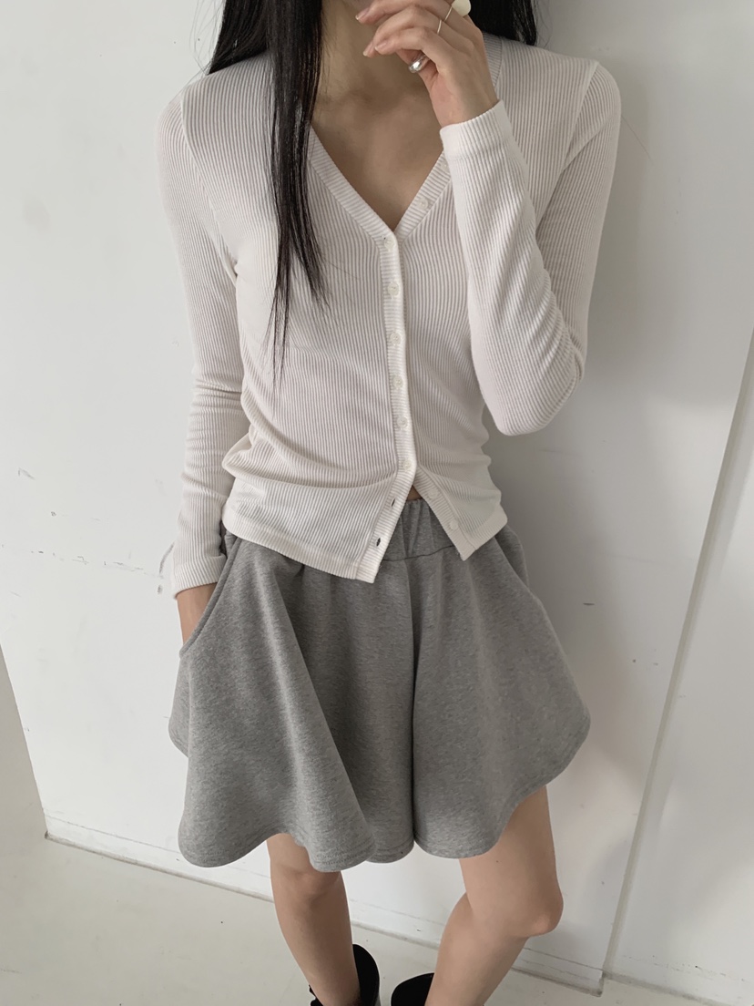 COME OPEN/HAPER東大門代購女裝新品人氣時尚長袖T恤紐扣COME OPEN/HAPER長袖T恤