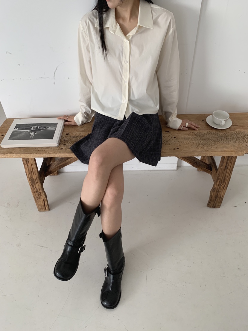 COME OPEN/HAPER東大門直郵女裝新款時尚襯衫蕾絲衫棉質COME OPEN/HAPER襯衫/蕾絲衫