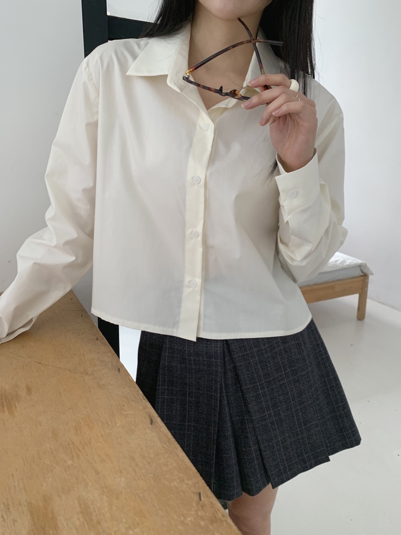 COME OPEN/HAPER東大門直郵女裝新款時尚襯衫蕾絲衫棉質COME OPEN/HAPER襯衫/蕾絲衫