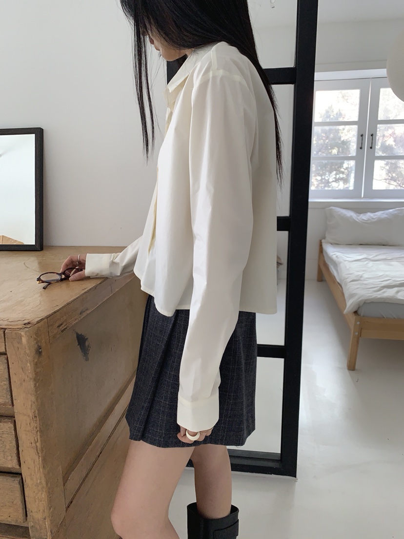 COME OPEN/HAPER東大門直郵女裝新款時尚襯衫蕾絲衫棉質COME OPEN/HAPER襯衫/蕾絲衫