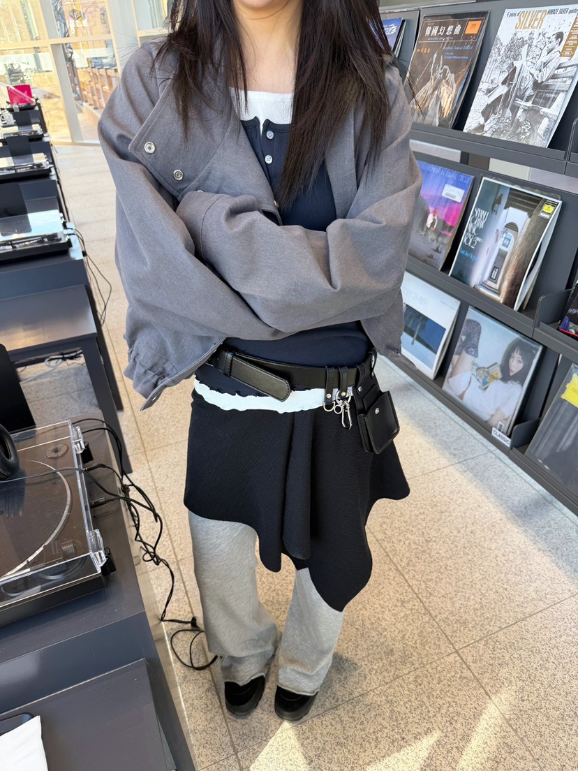 GLITTER東大門直郵女裝新款推薦休閑人氣熱賣職業26春夏短裙GLITTER短裙