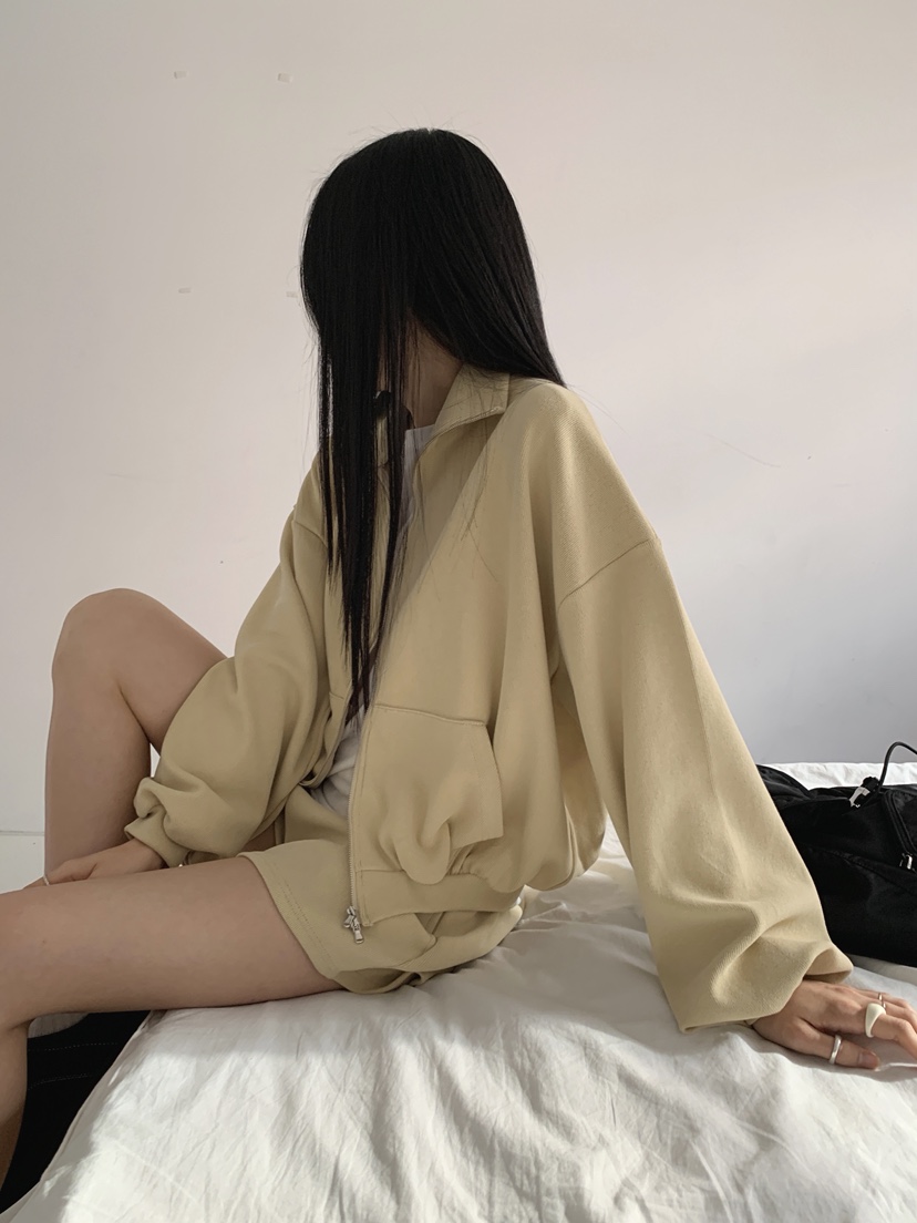 COME OPEN/HAPER韓國直郵女裝新款休閑真品26春夏夾克拉鏈COME OPEN/HAPER夾克